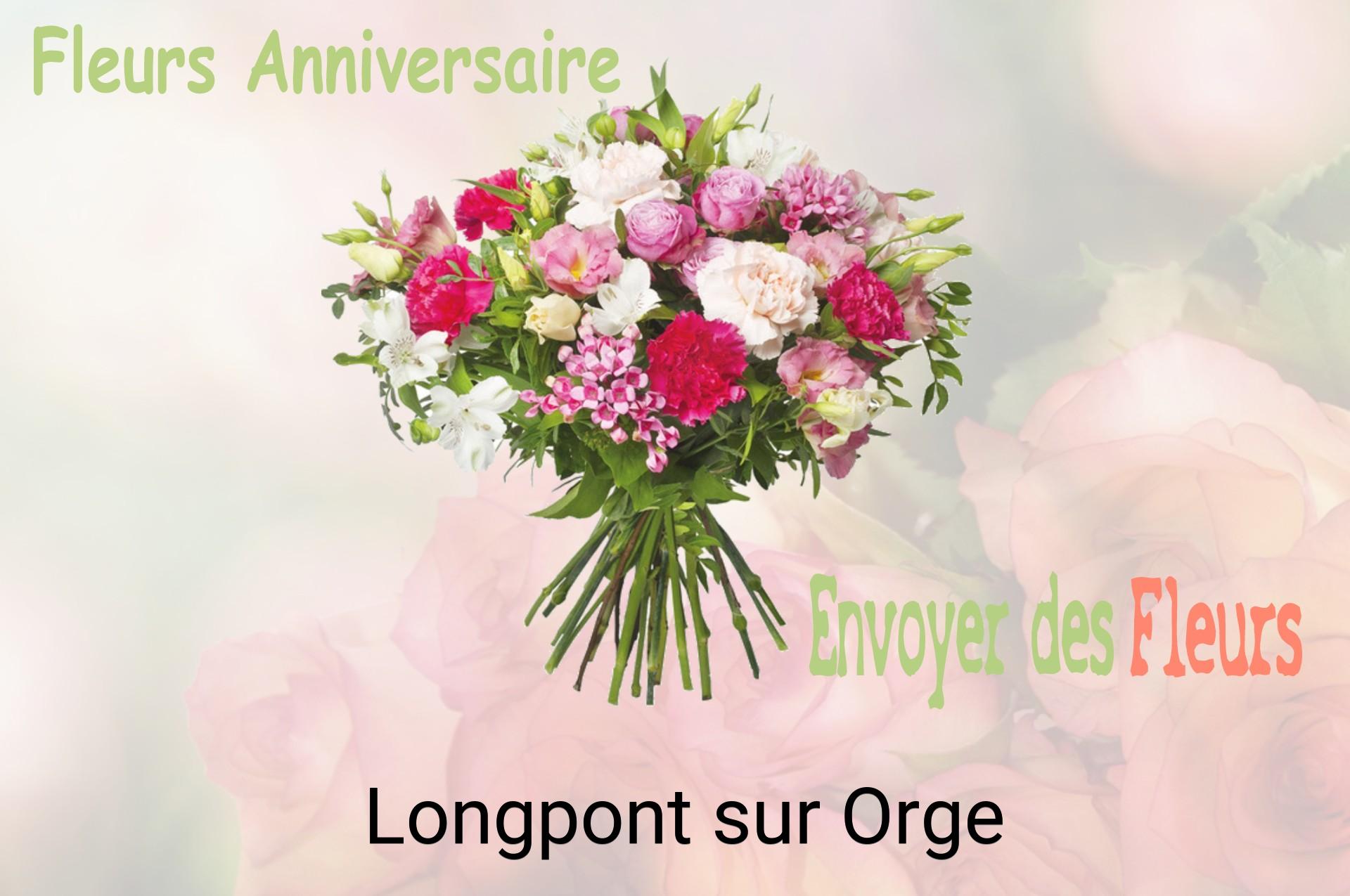 Bouquet de fleurs d’anniversaire livré à Longpont-sur-Orge