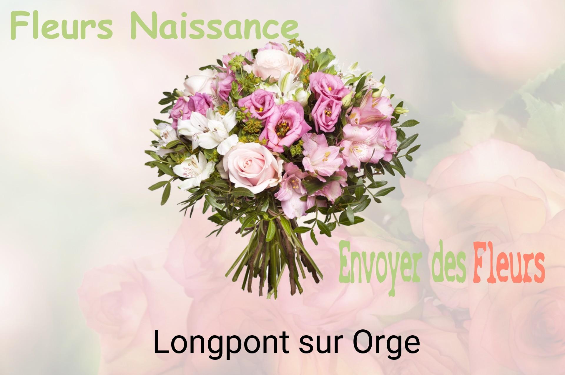Bouquet de fleurs de naissance livré à Longpont-sur-Orge
